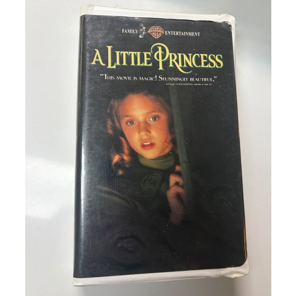A Little Princess VHS Warner Bros Family Entertainment 1995 Clamshell Movie